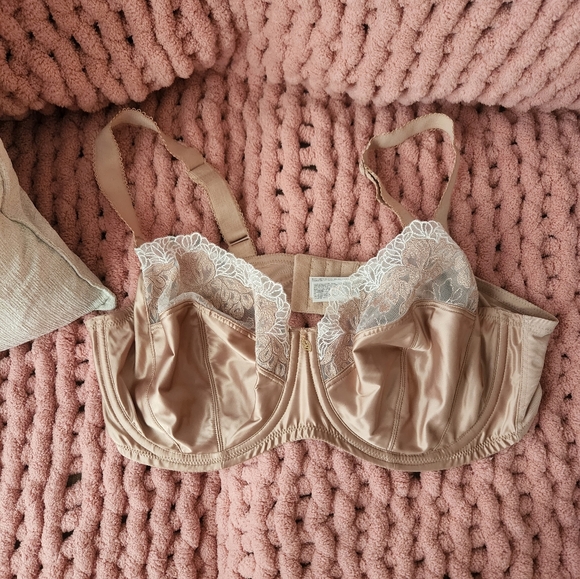 Elegant Lace Trimmed Bra Set - Black, Pink, Tan Bundle - Picture 7 of 8